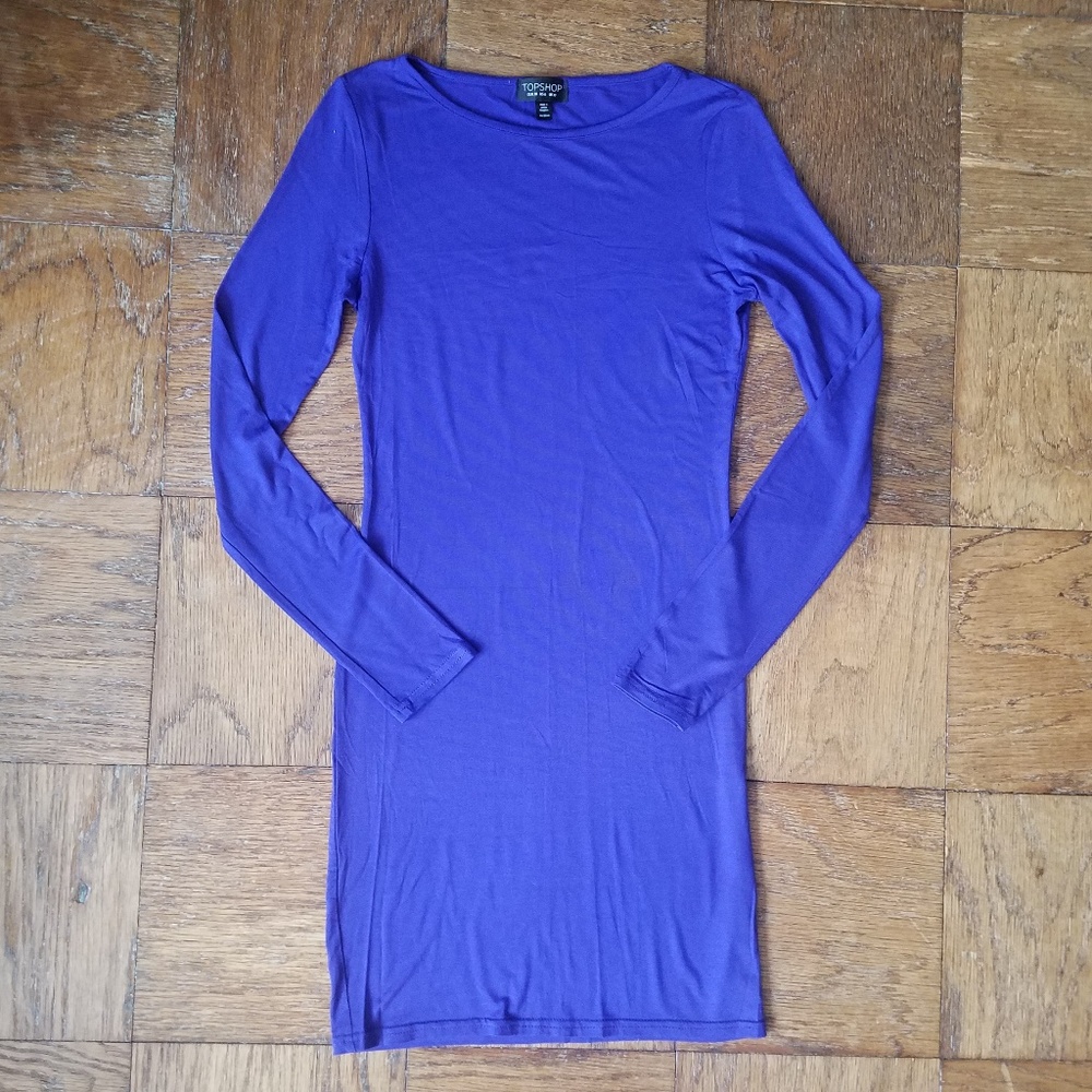 Topshop | Purple bodycon dress